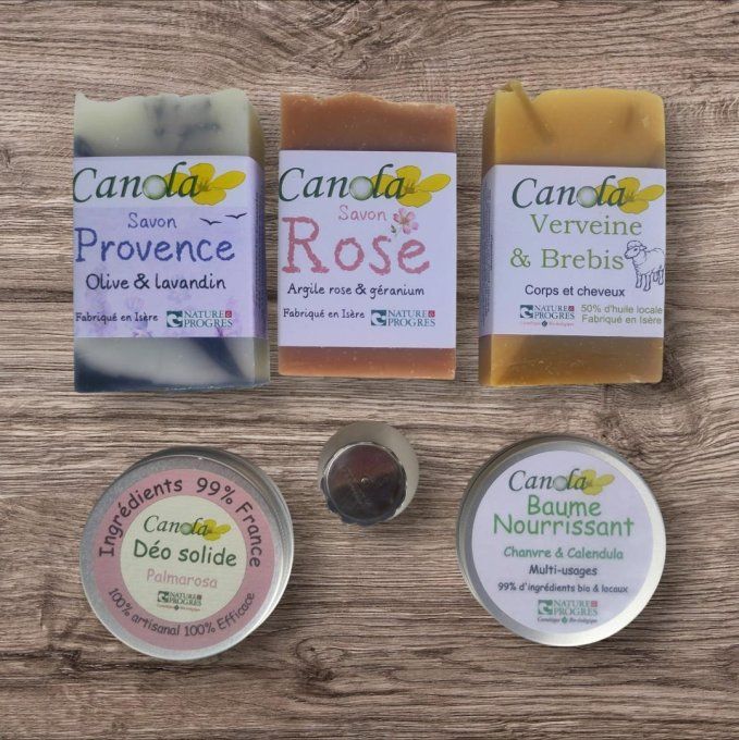 Coffret "salle de bain zéro déchet"